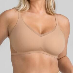 Honeylove Crossover Bra Sand